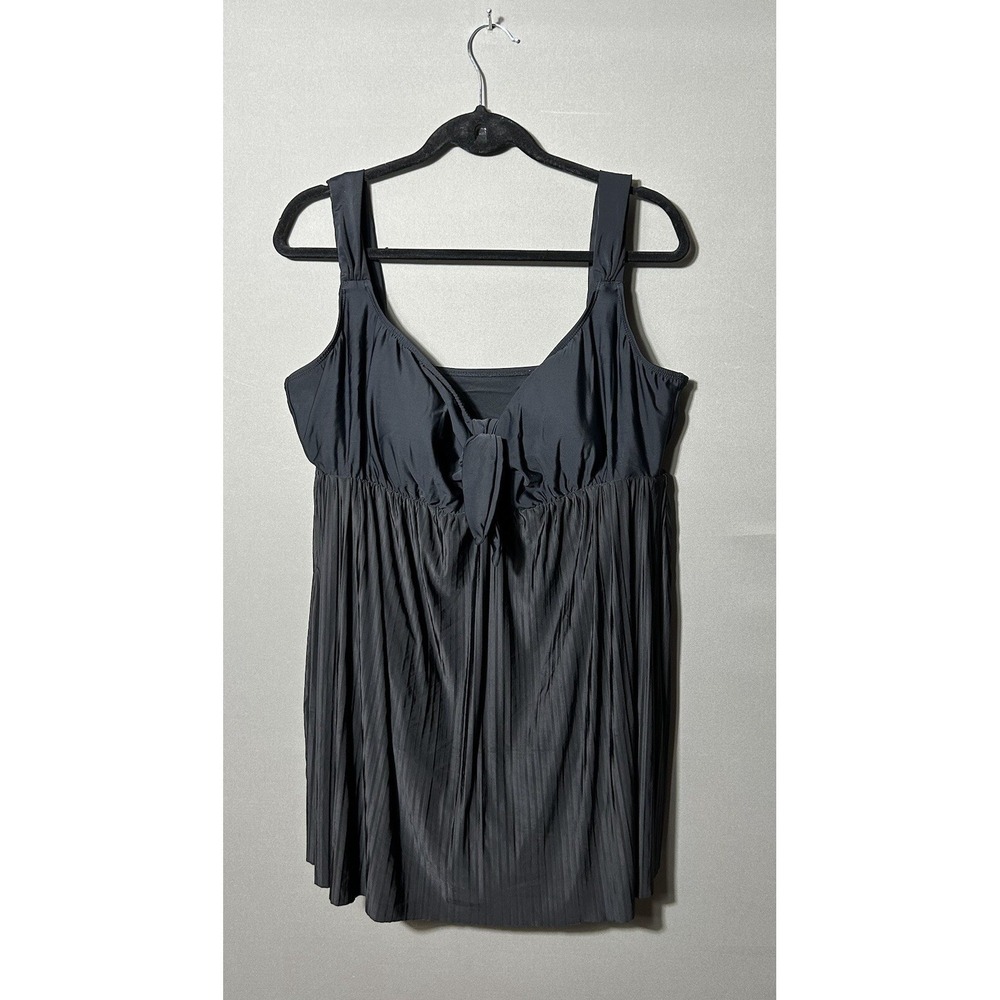 Great Lengths Swim Dress Swimsuit Size 20W Black Cruise Beach Pool